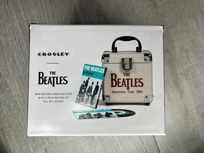 Beatles - The First U.S. Visit 3" Record With Carrying Case RSD BF 2024 NEW - Image 1 of 4