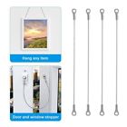 Durable Stainless Steel Door Restrictor Cables (4 Pack) Secure Cabinet Doors