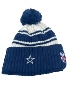 Dallas Cowboys New Era Sideline Cuffed Pom Pom Strickmütze - 2022 Edition NFL Neu ohne Etikett - Bild 1 von 12