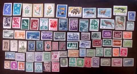 78 Bulgaria Stamps Lot#D92 Cover