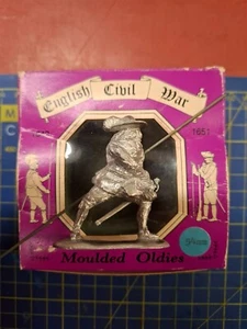 Raro Oldies moldeado - 54 mm - Figura de metal de la Guerra Civil Inglesa sin pintar - Imagen 1 de 1
