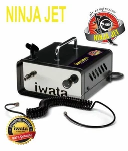 SILENT IS 35 DE NINJA-JET AIRBRUSH KOMPRESSOR - IWATA - - Bild 1 von 1