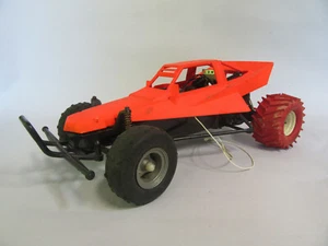 Original Orange Vintage Tamiya The Grasshopper RC Radio Controlled Car Buggy - Picture 1 of 12