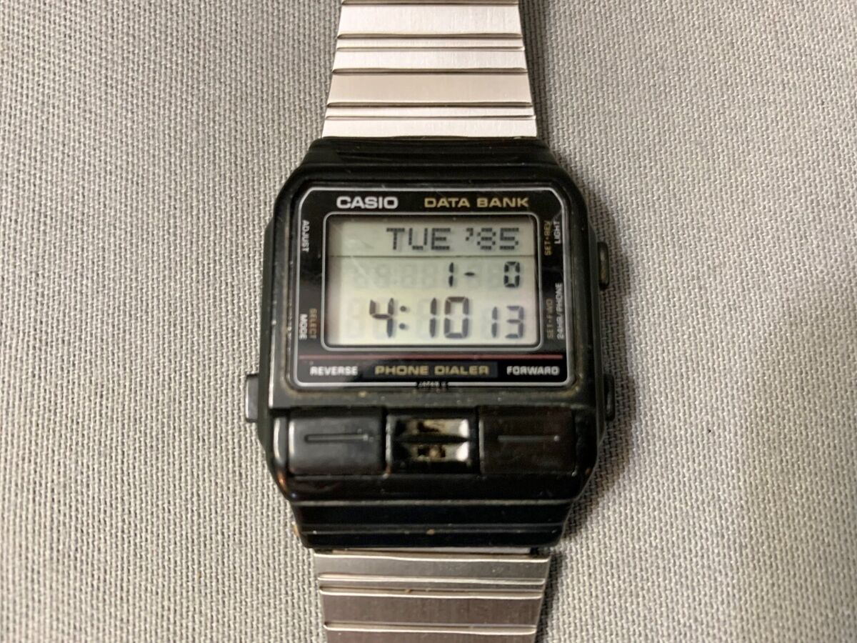 Preços baixos em Relógios de pulso Casio Databank Vintage | eBay Preços baixos em Relógios de pulso Casio Databank Vintage | eBay