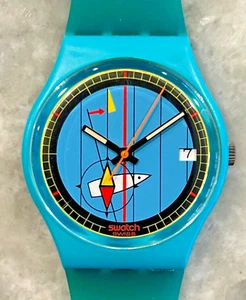 Swatch - Pago Pago - GL400 - 1986 – Gent - Mint Condition - DUMMY - Picture 1 of 9