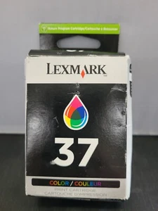 New Genuine Lexmark 37 Ink Cartridge X Series X5650 X4650 X6650 Z Series Z2420 - Picture 1 of 3