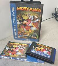 Disney's Mickey Mania Sega Mega Drive Boxed With Manual