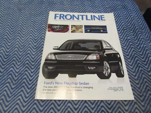 2004 Ford Frontline Dealer Revista Folleto Con Freestyle Modelo Intro - Imagen 1 de 3