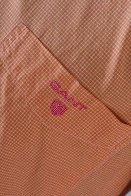Camisa manga corta a cuadros Gant talla S Foto 1 de 4