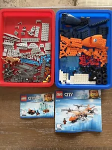 Retired Lego City Arctic Set 60193 Air Transport Complete/No Box - Picture 1 of 6