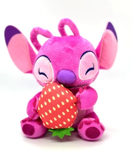 Disney Stitch- Angel Stitch With Strawberry Soft Stuffed Animal Plush Doll - Picture 1 of 7