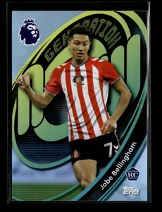 Jobe Bellingham RC 2025-26 Topps Premier League Soccer Generation Now #358 [ecu2 - Picture 1 of 2