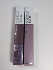 Lote de 2: Tinta Maybelline Super Stay Matte 95 Visionary & 100 Philosopher  - Imagen 1 de 4