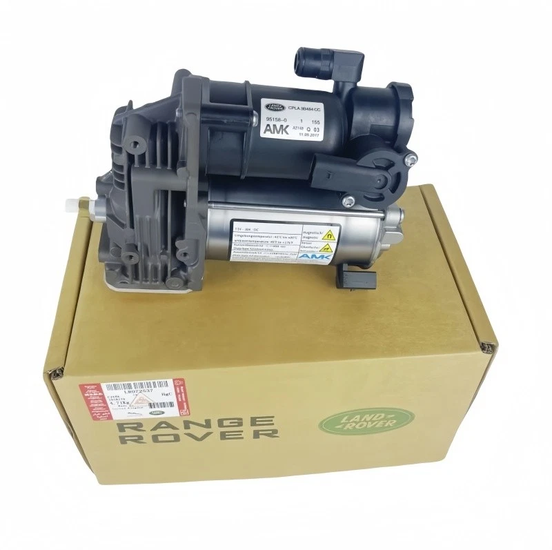 AMK Air Suspension Compressor For Land Rover LR3 LR4 Range Rover Sport LR078650 - Imagem 1 de 4
