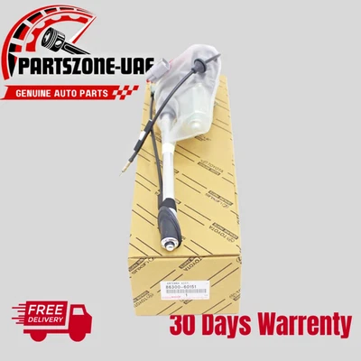 86300-60151 Toyota Land Cruiser UZJ100 HDJ100 HDJ101 Antena con soporte OEM Foto 1 de 2