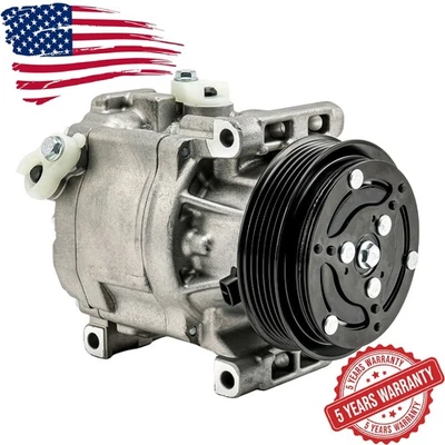 CO29036C AC A/C Compressor & Clutches Fit For Fiat 500 2012 2013 2014 1.4L 68323 - Image 1 of 4