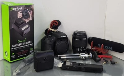 CANON EOS REBEL T6I DIGITAL SLR WITH EF-S 18-55MM IS STM LENS (PD3046041) - Image 1 of 4