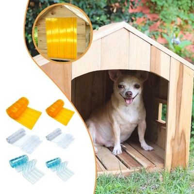 PVC Door Curtain, Insulating, Windproof, Cut To Size, Waterproof - Image 1 of 2