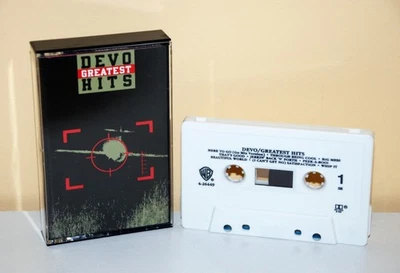 DEVO Greatest Hits [Cassette Tape, 1990, Warner Bros.] 4-26449 *Play-Tested* — 第 1/4 张图片