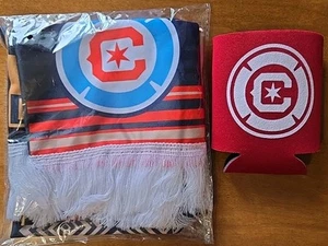 Chicago Fire FC Fußball MLS Wendeschal Swag + Getränkehalter NEU, VERSIEGELT Verpackung - Bild 1 von 3