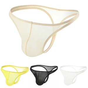 String homme respirant sans couture sous vêtement GString en plusieurs couleurs - Foto 1 di 16