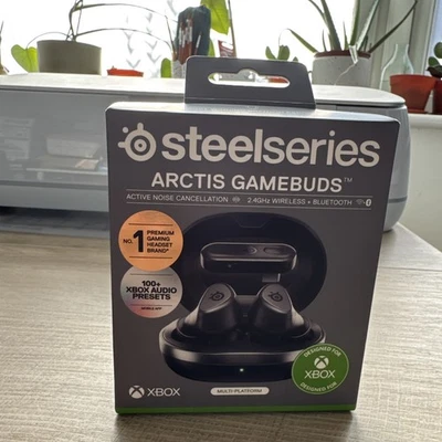 STEELSERIES Arctis GameBuds Wireless Noise-Cancelling Gaming Earbuds for XBox - Image 1 of 2