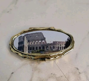 Vintage römisches Kolosseum Souvenir Pillendose - Bild 1 von 5