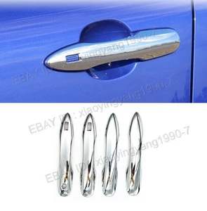 4x Chrome ABS Door Handle Cover Trim For 2021-2025 Toyota Yaris Cross Decor Trim - Picture 1 of 2
