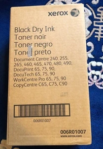 Genuine Xerox ~006R01007 (6R1007) Black Toner 2-Pack - NEW SEALED - Picture 1 of 1