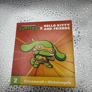 McDonald’s Happy Meal Ninja Turtles Hello Kitty x Michelangelo 2 Box 2025 NIB - Picture 1 of 5