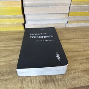Handbook of Poisoning by Robert H. Dreisbach 8th Edition Paperback 1974 VTG - Imagen 1 de 11
