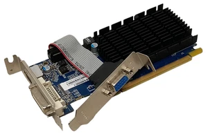 Sapphire HD5450 512MB DDR3 PCI-E Low Profile Graphics Card HDMI DVI VGA - Picture 1 of 2