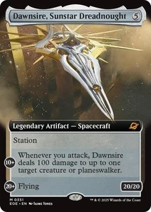 1x Dawnsire, Sunstar Dreadnought Extended Art Foil (Edge of Eternities) - Picture 1 of 1