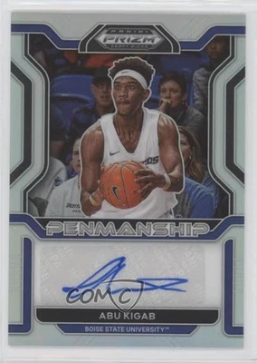2022 Panini Prizm Draft Picks College Penmanship Silver Abu Kigab #CP-ABU Auto - Image 1 of 2