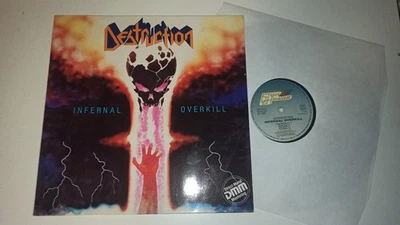Destruction - Infernal overkill, D 1985 Steamhammer LP, Trash & Speed Metal - Bild 1 von 4