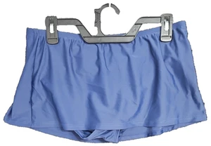 Falda de baño Ellen Tracy para mujer talla 6 azul bikini parte inferior azul marino traje de baño corto nueva sin etiquetas - Imagen 1 de 8