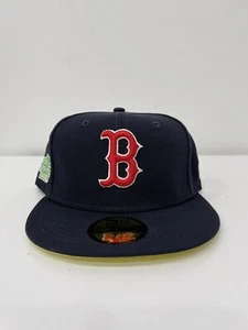 Boston Red Sox New Era Citrus Pop World Series 2004 Blue Fitted Cap Hat 7 1/2 - Picture 1 of 5