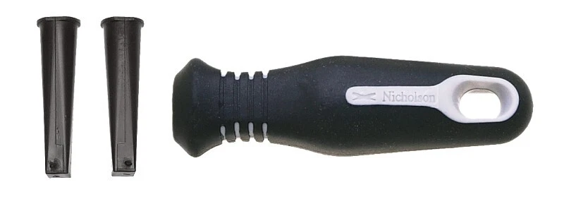 NEW NICHOLSON 21474H BLACK DIAMOND FILE HANDLE SET 4" WITH INSERTS SALE 6167472 - Image 1 of 1