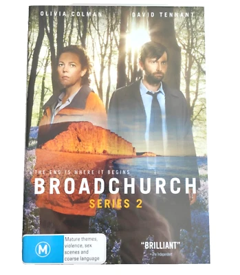 Broadchurch серии 2 (DVD) R4 Оливия Колман драма epic - новый запечатанный быстрая почта a6 - Изображение 1 из 2