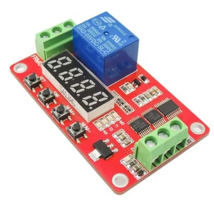 Modulo 5V PLC Domotica Ritardo Multifunzione Autobloccante Relè Ciclo Timer - Foto 1 di 3