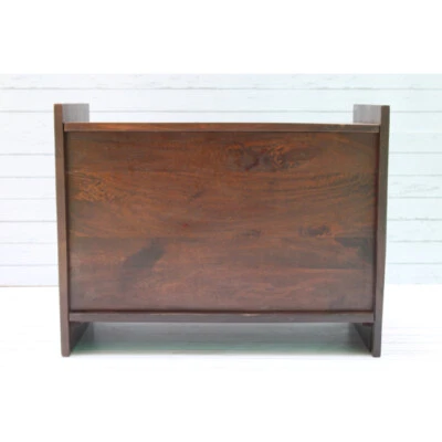wooden Storage cum bench stool in luxury style wooden Hand crafted Multi use box - Image 1 of 4