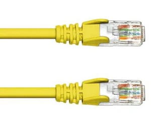 2M Chat 6a 10Gb S-FTP Lszh Brassage Câble - Jaune - Afbeelding 1 van 1