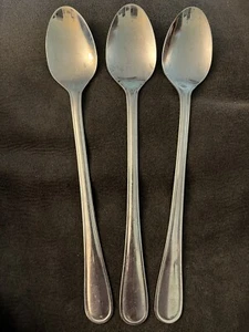 3 Pcs Stainless Steel Long Handle Ice Tea Spoons - Ice Cream - Stirring Spoons - Picture 1 of 3