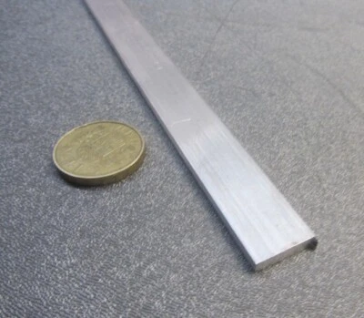 6061 T651 Aluminum Bar .125" (1/8") Thick x .625" Wide x 72" Long - Image 1 of 4