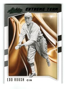 2021 Panini Absolute Baseball Edd Roush Green Extreme Team #ET-1 Reds 