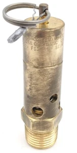 Control Devices SF50 1/2" NPT Safety Relief Valve 225-PSI 400-CFM - Picture 1 of 3