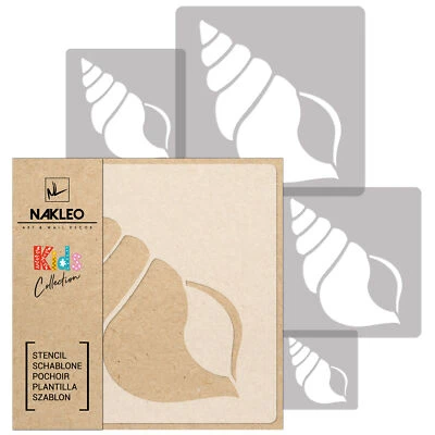 5x Plantillas de PLÁSTICO Reutilizables // 13.4" a 3.5" // Plantilla de Vivero // CÁSCARA DE CONO Foto 1 de 3