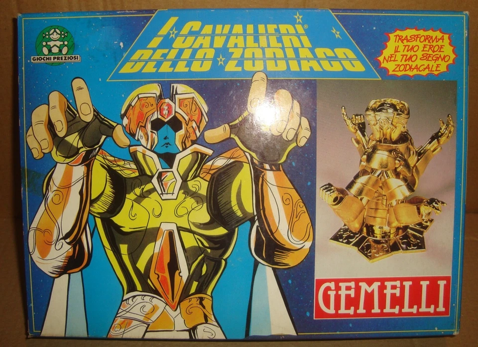 I CAVALIERI DELLO ZODIACO GEMELLI GIOCHI PREZIOSI 1989 SAINT SEIYA MYTH CLOTH - Immagine 1 di 4