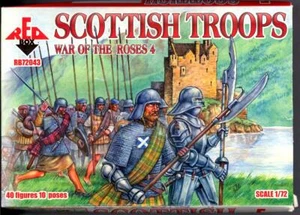 Red Box Models 1/72 SCOTTISH TROOPS WAR OF THE ROSES Figure Set - Picture 1 of 4