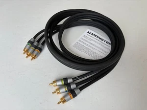 Monster Cable MV3CV Video 3 Component Video Cable 2 meter - Picture 1 of 2